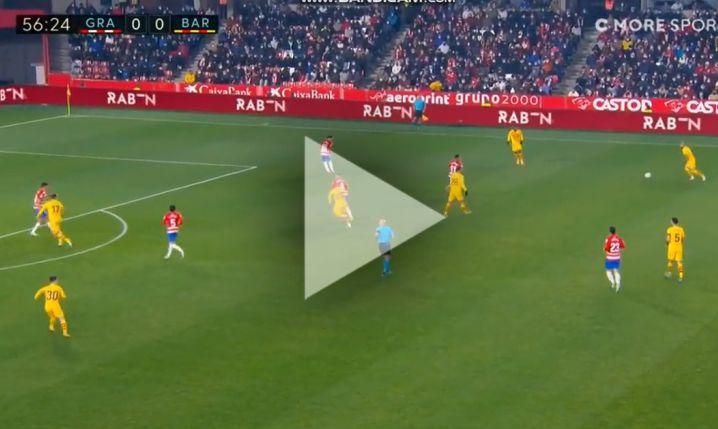 Luuk de Jong STRZELA GOLA na 1-0 z Granadą! [VIDEO]
